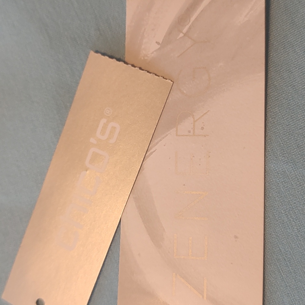 Chicos Zenergy Sweat Shirt w tags - Picture 3 of 7